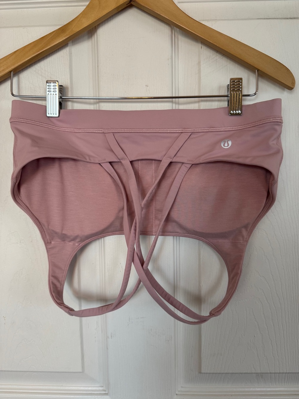 lululemon athletica Rose Dust Strappy Sports Bra